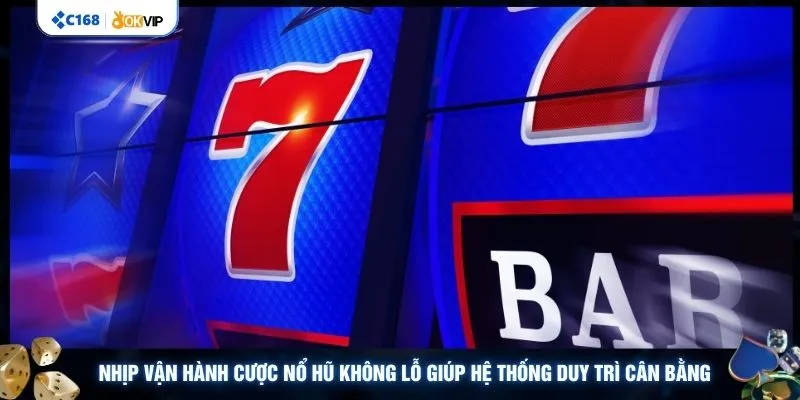 Nhịp vận hành cược nổ hũ không lỗ giúp hệ thống duy trì cân bằng